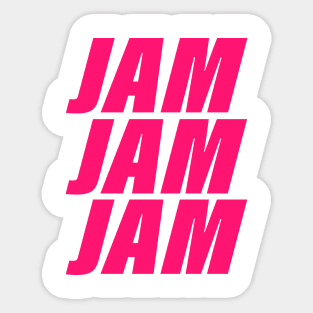 JAM JAM Sticker